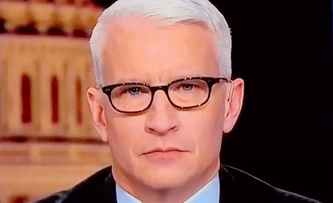 Anderson Cooper eye roll